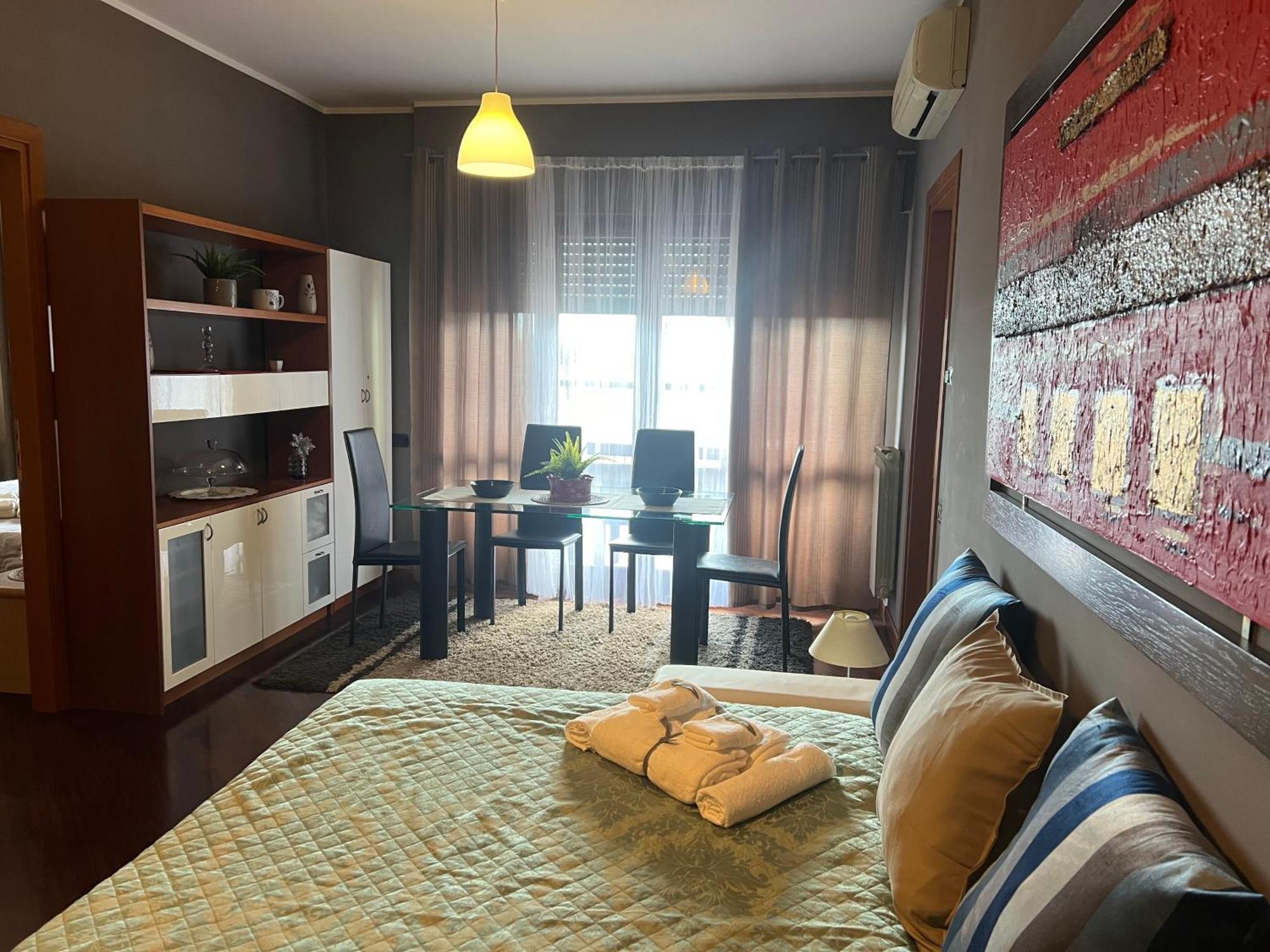 Charme & Relax - Fiera Di Roma - Fiumicino Airport Apartment Ponte Galeria Luaran gambar